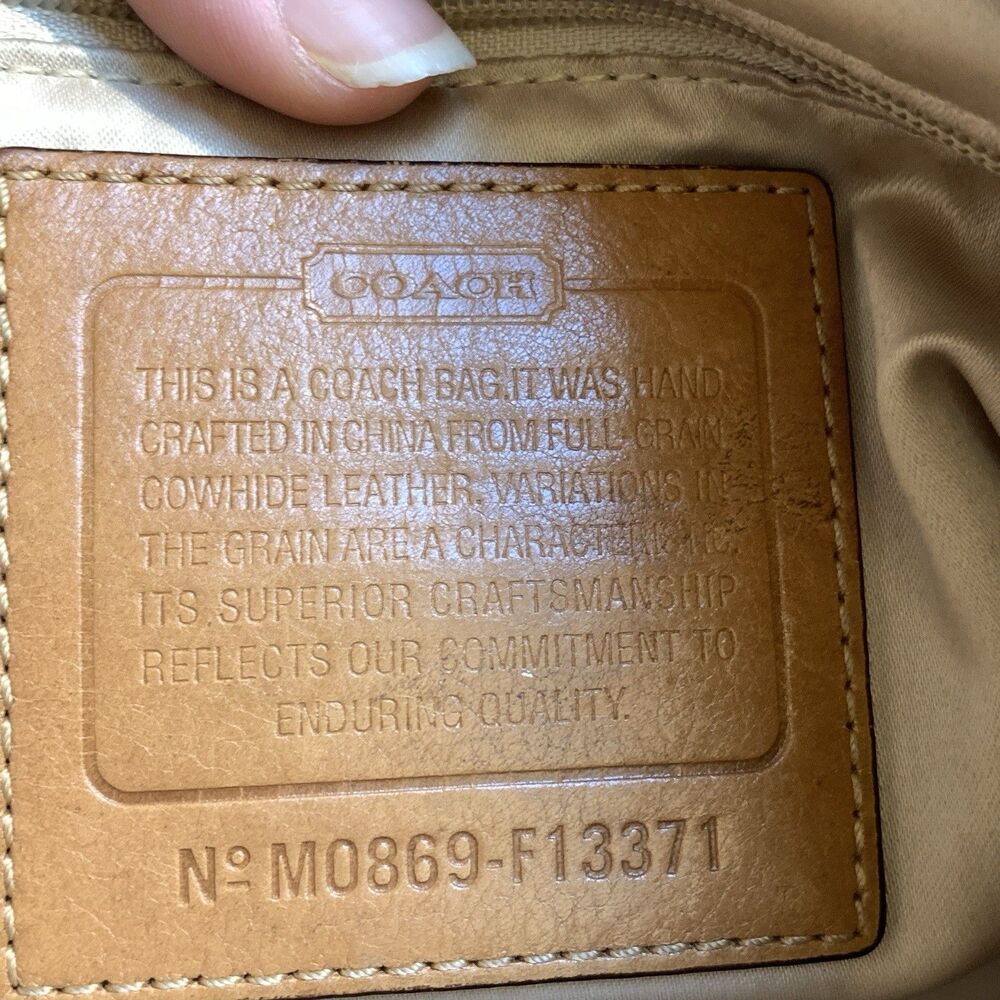 Coach Legacy 65th Anniversary Double Turnlock Satchel Teal Blue F13371 AS IS - Picture 8 of 16